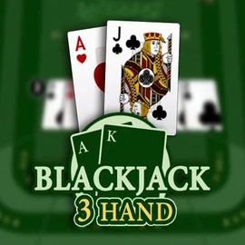 Official Table Games logo: Blackjack 3H (Habanero) by Habanero at Clover Casino