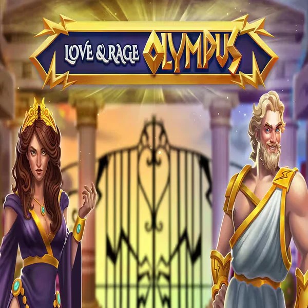 Slots logo of Love and Rage Olympus from Greentube at Clover Casino