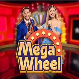 Mega Wheel logo – Live Casino by Pragmatic Play at Clover Casino