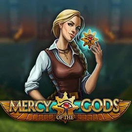 Mercy Of The Gods logo – Slots by NetEnt at Clover Casino
