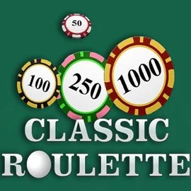 Roulette online game logo by OneTouch Games on clovercasinoo.uk