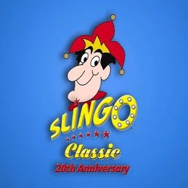 Slingo Classic 20th Anniversary logo by Slingo Clover Casino