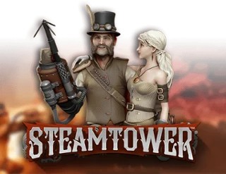 Steam Tower Slot by NetEnt, showcased at clovercasinoo.uk – game logo