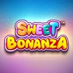 Sweet Bonanza logo by Pragmatic Play Clover Casino